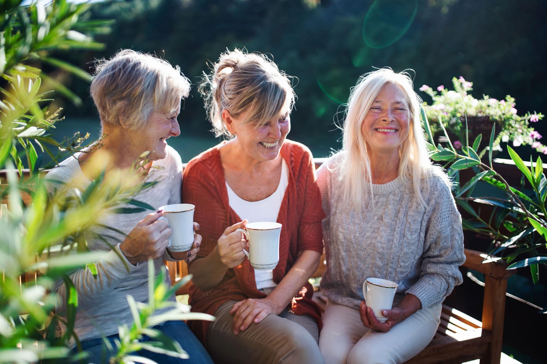 Senior women enjoying a lifestyle of leisure at Oasis Redhead